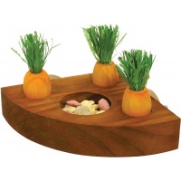 Rosewood Игрушка-кормушка для грызунов с морковками