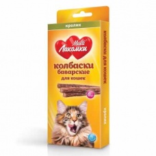 МультиЛакомки Колбаски из кролика для кошек 30 гр , A701