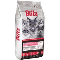 Blitz Sensitive сухой корм для кошек Ягненок